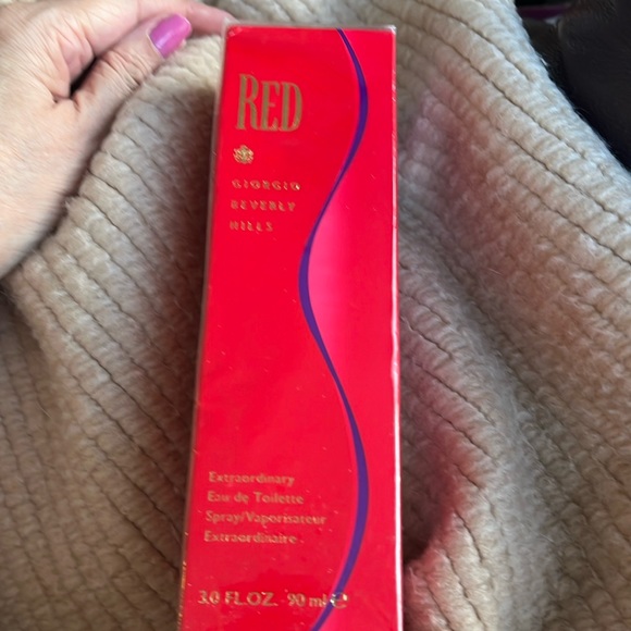 Red by Giorgio Beverly Hills 90ml EDT Spray.  New Sealed In Box! - Picture 1 of 3